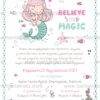 TS271 prosklitirio vaptisis koritsi girl little mermaid