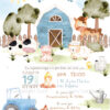 TS425 Νο91Κ 01 prosklitiria gamou vaptisis little farmer farm boy