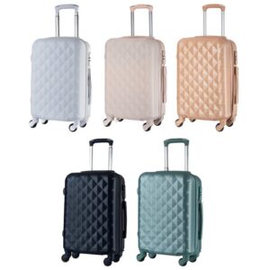 Βαλίτσα Trolley 20'' με σχέδιο ρόμβους