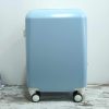 Βαλίτσα Trolley 20'' γυαλιστερή Σιέλ