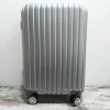 Βαλίτσα Trolley 20'' ματ σαγρέ Ασημί/γκρι