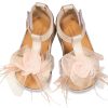 Βαπτιστικά παπούτσια Babywalker BS3588 ivory-nude - Image 2