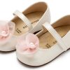 Βαπτιστικά παπούτσια Babywalker BS3593 ivory pink - Image 3