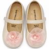 Βαπτιστικά παπούτσια Babywalker BS3593 ivory pink - Image 2