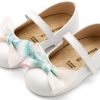 Βαπτιστικά παπούτσια Babywalker BW4865 floral - Image 3