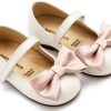 Βαπτιστικά παπούτσια Babywalker BW4865 ivory-pink