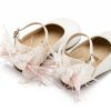 Βαπτιστικά παπούτσια Babywalker BW4866 ivory pink