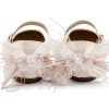 Βαπτιστικά παπούτσια Babywalker BW4866 ivory pink - Image 2