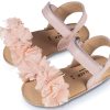 Βαπτιστικά παπούτσια Babywalker αγκαλιάς MI1633 pink - Image 3