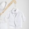 Βαπτιστικό κοστούμι Piccolino Ian σε χρώμα White - Image 2