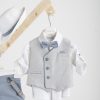 Βαπτιστικό κοστούμι Piccolino Gustavo σε χρώμα Light blue - Image 2