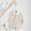 Βαπτιστικό κοστούμι Piccolino Francisco σε χρώμα Ivory - Image 2