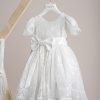 Βαπτιστικό φόρεμα Piccolino Milena Ivory - Image 2