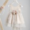 Βαπτιστικό φόρεμα Piccolino Tiffany Champagne - Image 2