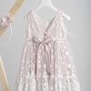 Βαπτιστικό φόρεμα Piccolino Veronica Pink - Image 3