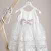 Βαπτιστικό φόρεμα Piccolino Eva Ivory - Image 2