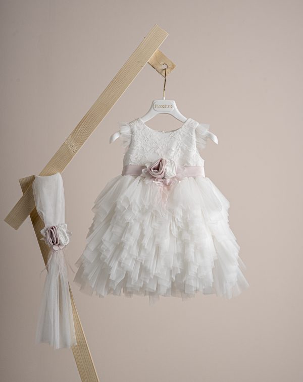 Βαπτιστικό φόρεμα Piccolino Ornella Ivory