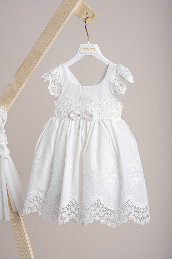 Βαπτιστικό φόρεμα Piccolino Valerie Ivory - Image 2