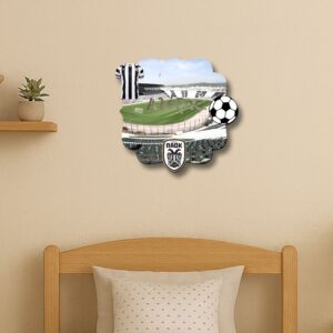 Φωτιστικό τοίχου για παιδικό δωμάτιο με θέμα ΠΑΟΚ