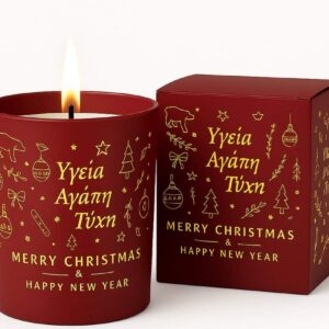 Αρωματικό κερί με ευχές