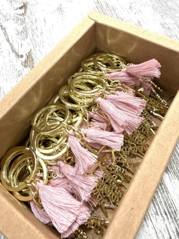 Μαρτυρικά βάπτισης μπρελόκ ευχές MARB32 - Image 2