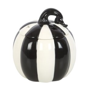 Κεραμικός καυστήρας black and white striped pumpkin