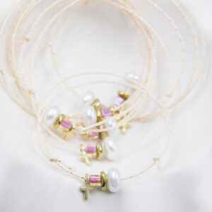 Μαρτυρικά  βάπτισης βραχιολάκι kymi F70-26