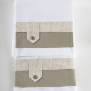 Βαπτιστικά λαδόπανα για αγόρι Piccolino Francisco Sage