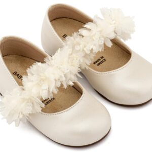 Βαπτιστικά παπούτσια κορίτσι Babywalker BS3602 IVORY