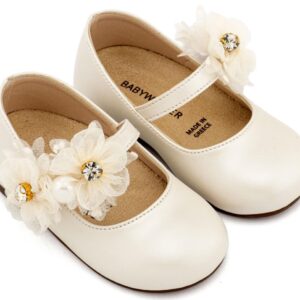 Βαπτιστικά παπούτσια κορίτσι Babywalker BS3604 IVORY