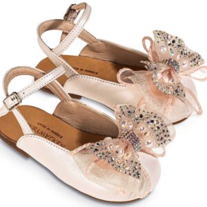 Βαπτιστικά παπούτσια Babywalker BW4828 IVORY-PINK