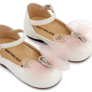 Βαπτιστικά παπούτσια Babywalker BW4890 IVORY-PINK