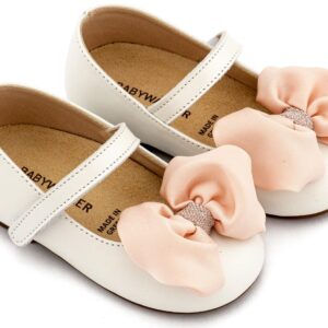 Βαπτιστικά παπούτσια Babywalker BW4893 IVORY-PINK