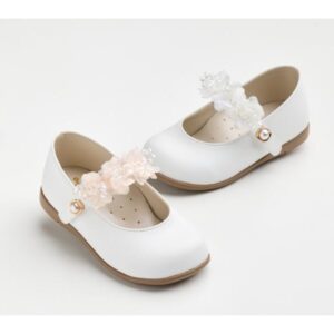Βαπτιστικά παπούτσια κορίτσι Everkid K6101A