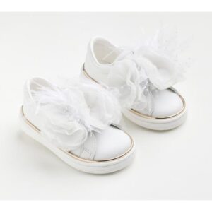 Βαπτιστικά παπούτσια κορίτσι Everkid K6131A
