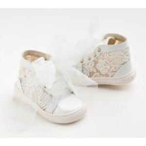Βαπτιστικά παπούτσια κορίτσι Everkid K6134A