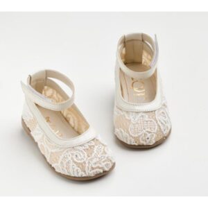 Βαπτιστικά παπούτσια κορίτσι Everkid K680E