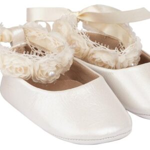 Βαπτιστικά παπούτσια Babywalker αγκαλιάς MI1506 IVORY