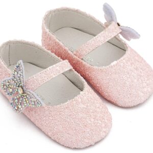 Βαπτιστικά παπούτσια Babywalker αγκαλιάς MI1658 PINK
