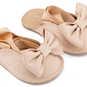 Βαπτιστικά παπούτσια Babywalker αγκαλιάς MI1661 BEIGE