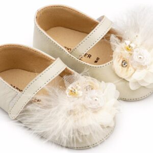 Βαπτιστικά παπούτσια Babywalker αγκαλιάς MI1663 IVORY