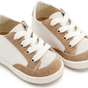 Βαπτιστικά παπούτσια Babywalker PRI2120 WHITE-BEIGE