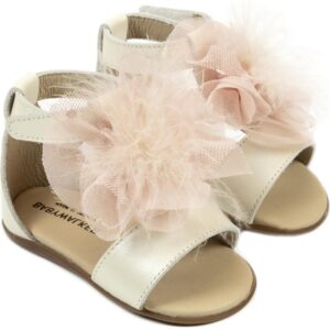 Βαπτιστικά παπούτσια Babywalker για πρώτα βήματα PRI2599 IVORY-PINK