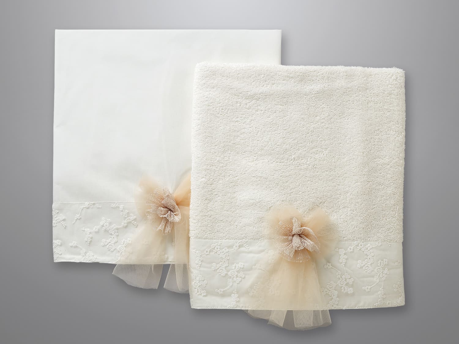 Βαπτιστικά λαδόπανα για κορίτσι New Life 3032-5