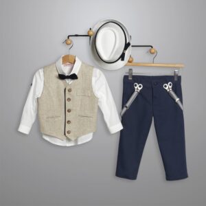 Βαπτιστικό ρούχο για αγόρι New Life 3001-4