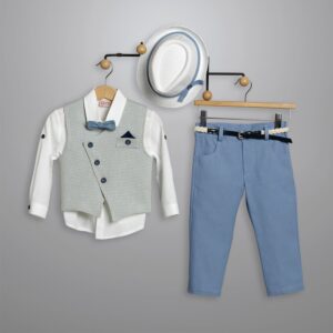 Βαπτιστικό ρούχο για αγόρι New Life 3015-2