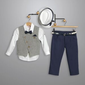 Βαπτιστικό ρούχο για αγόρι New Life 3015-3