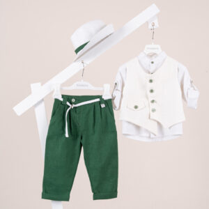 Βαπτιστικό ρούχο αγόρι Piccolino Thomas Green
