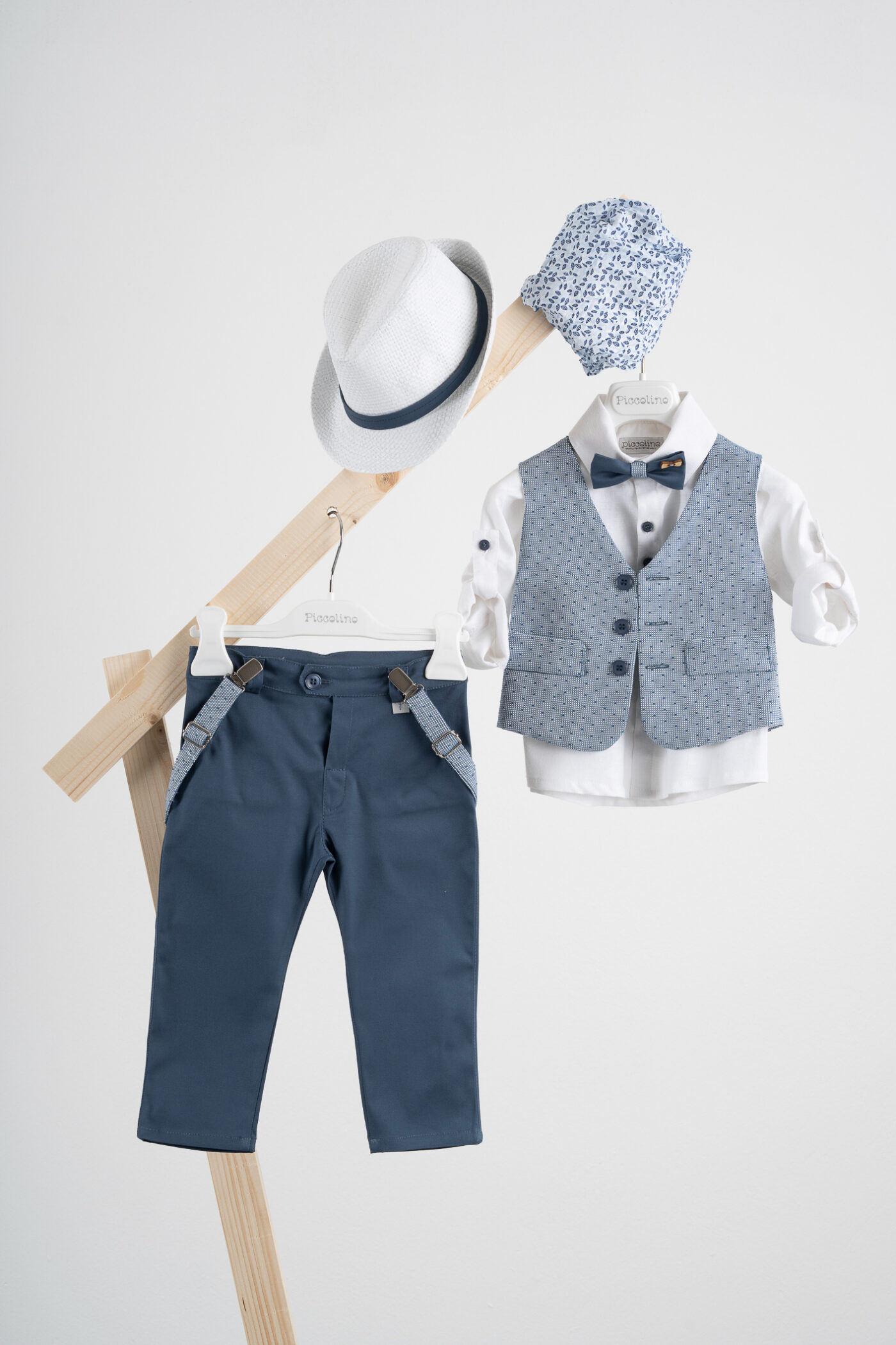 Βαπτιστικό ρούχο αγόρι Piccolino Pablo Cobalt