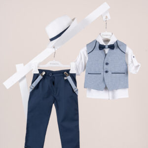 Βαπτιστικό ρούχο αγόρι Piccolino Francisco Aegean